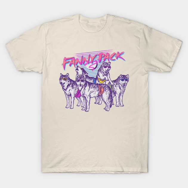 Fanny Pack Wolf TShirt TeePublic